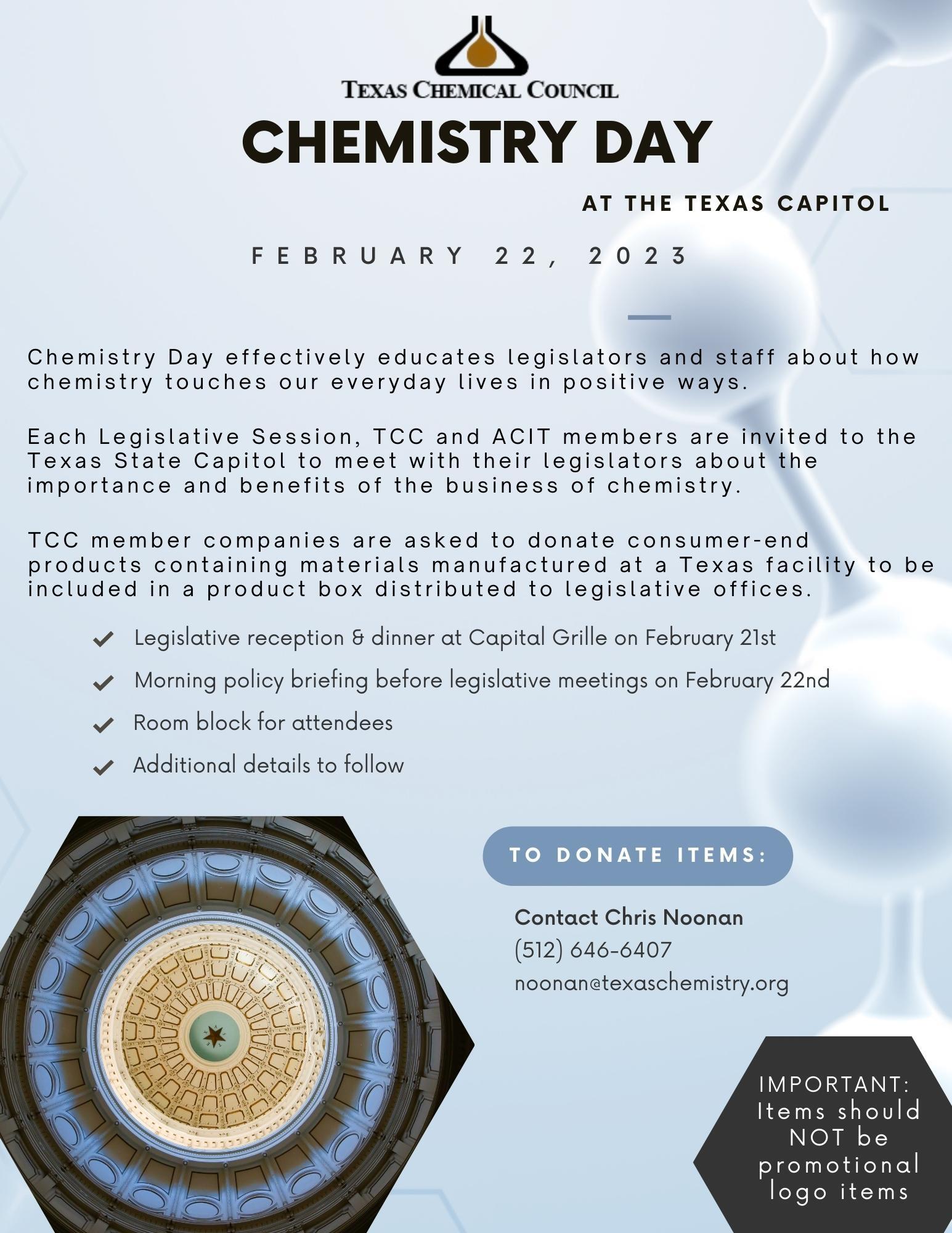 2023 Chemistry Day Flyer